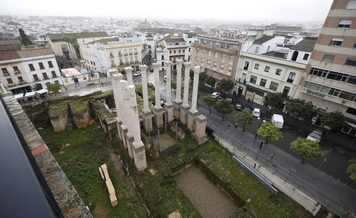 El abandono del Templo Romano, en imágenes