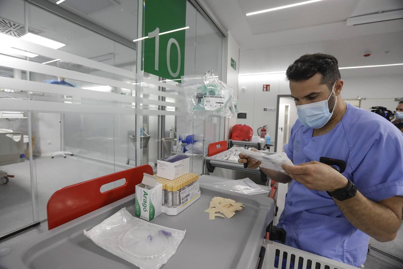 El antiguo Hospital Militar, listo para recibir pacientes con coronavirus