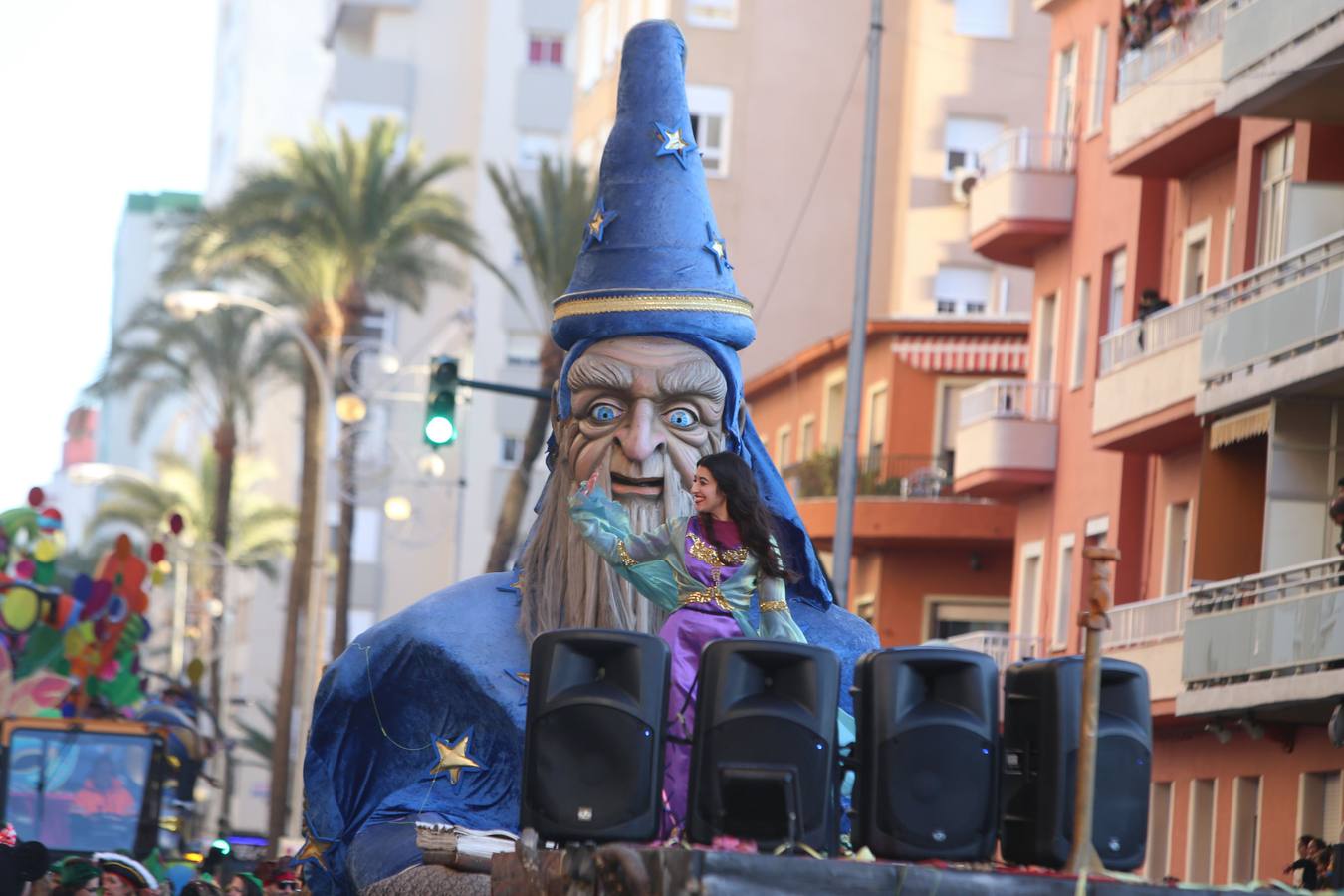 La cabalgata por la Avenida provincial (2013)