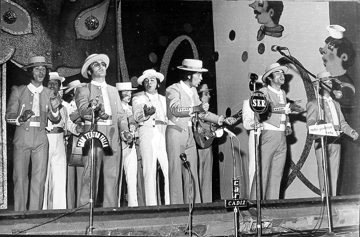 'Capricho andaluz', una de las primeras comparsas de Antonio Martin (1973)