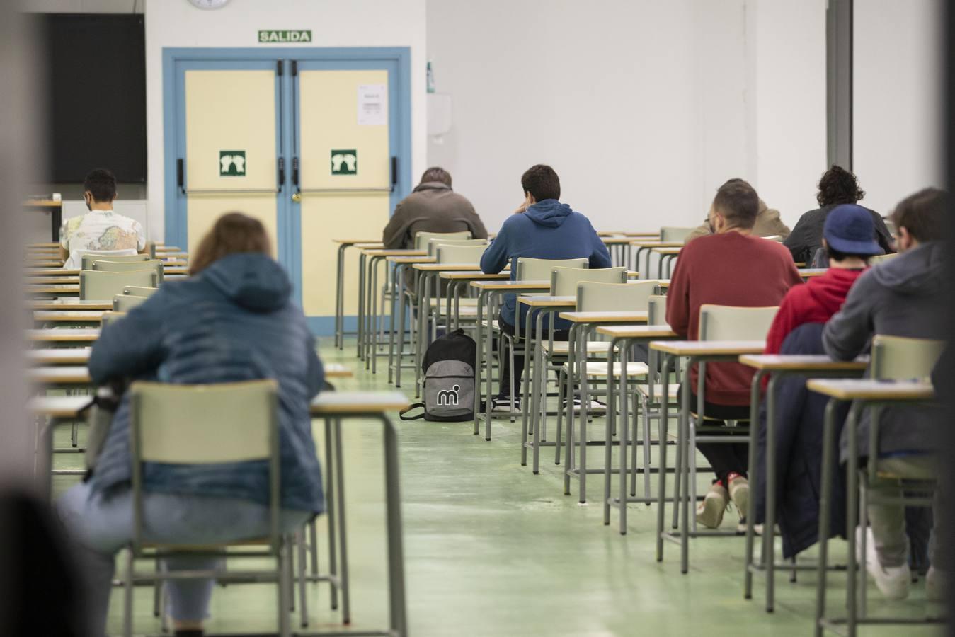 Comienzan los exámenes presenciales en la Universidad de Sevilla