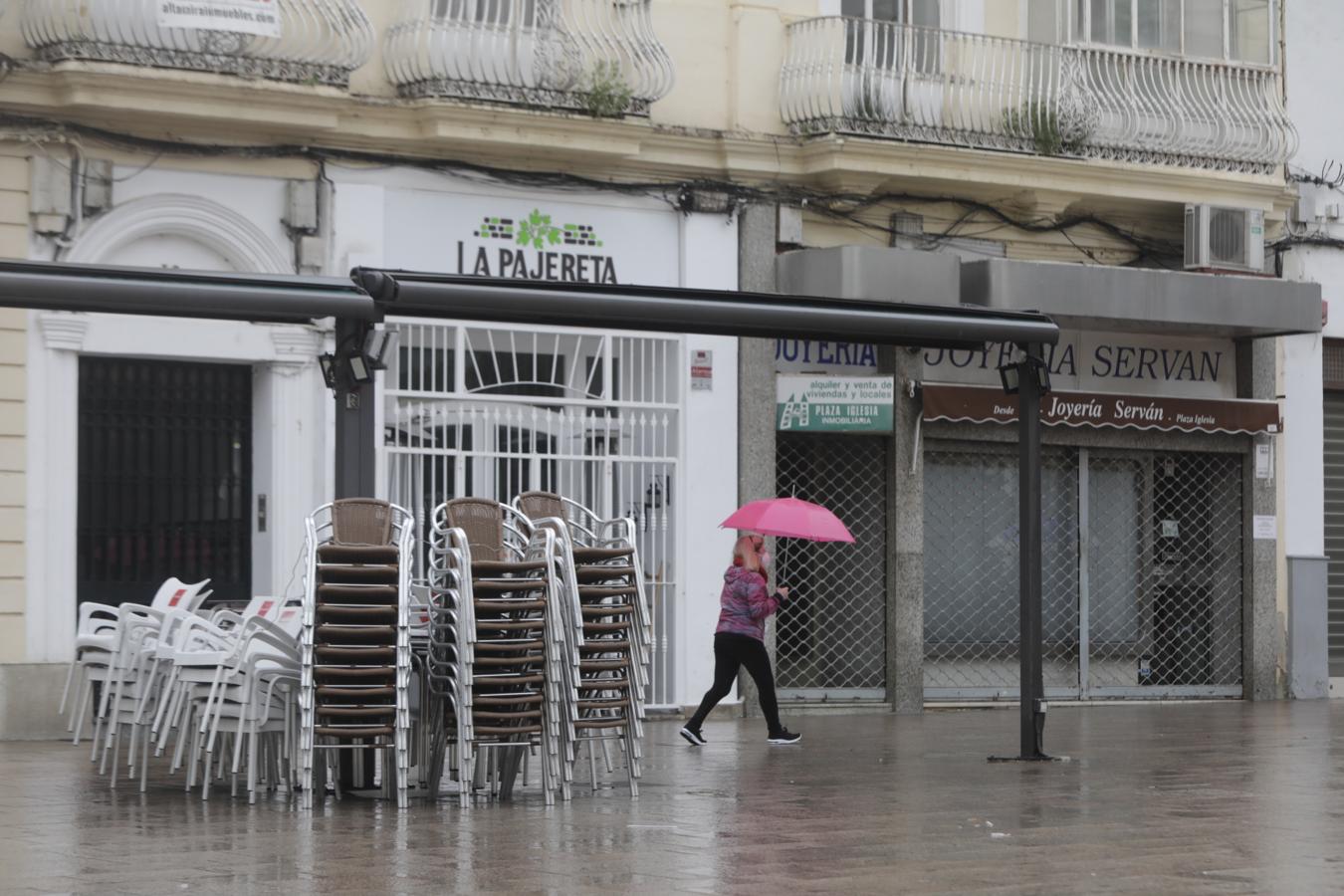 Primer día de cierre de la actividad no esencial en San Fernando