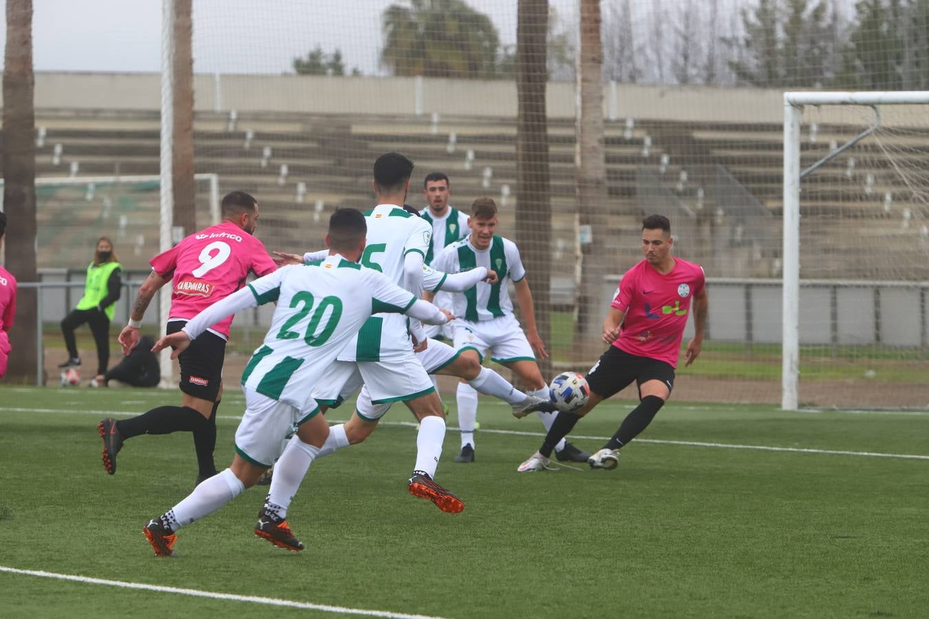 En imágenes, el Córdoba B - Ciudad de Lucena