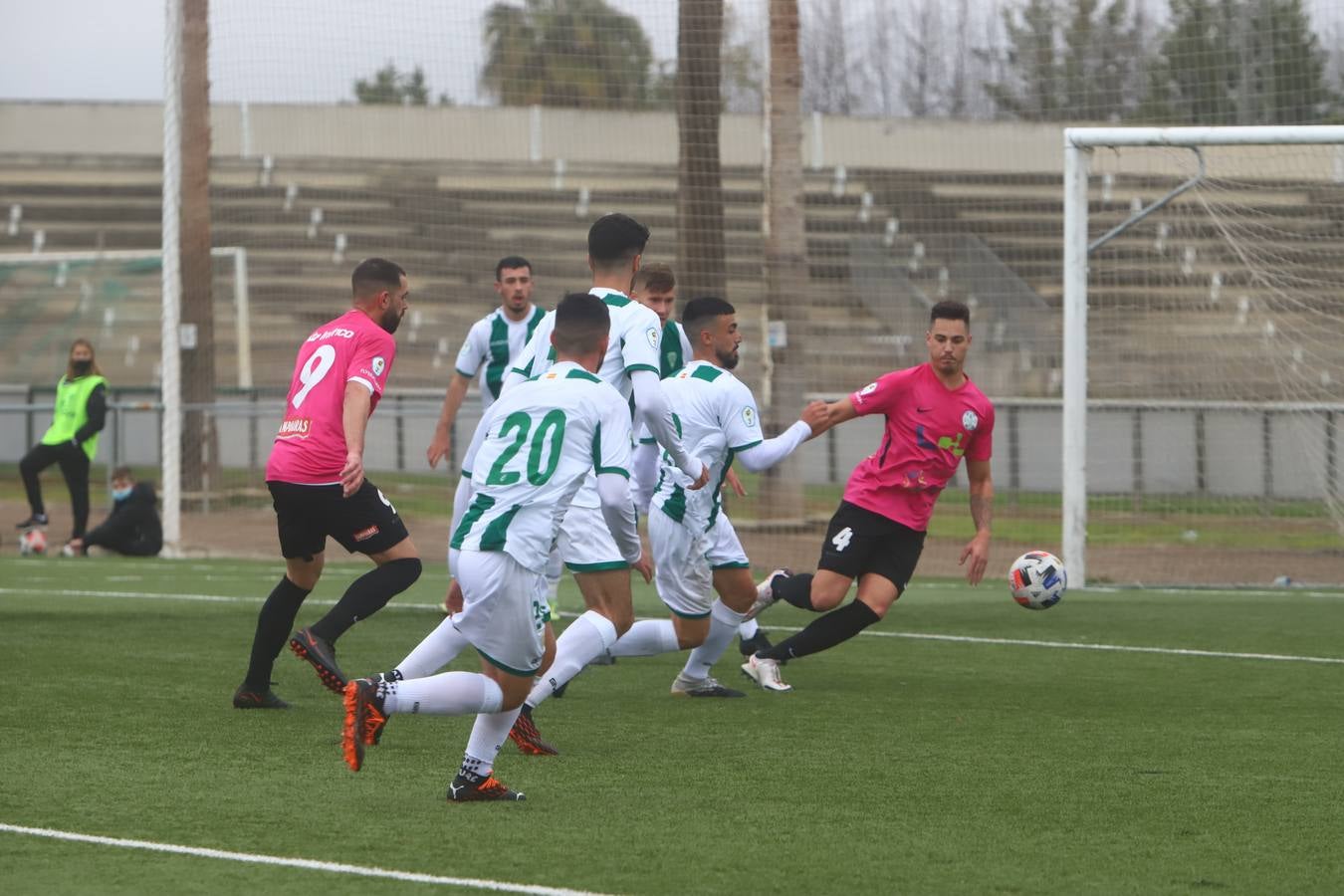 En imágenes, el Córdoba B - Ciudad de Lucena