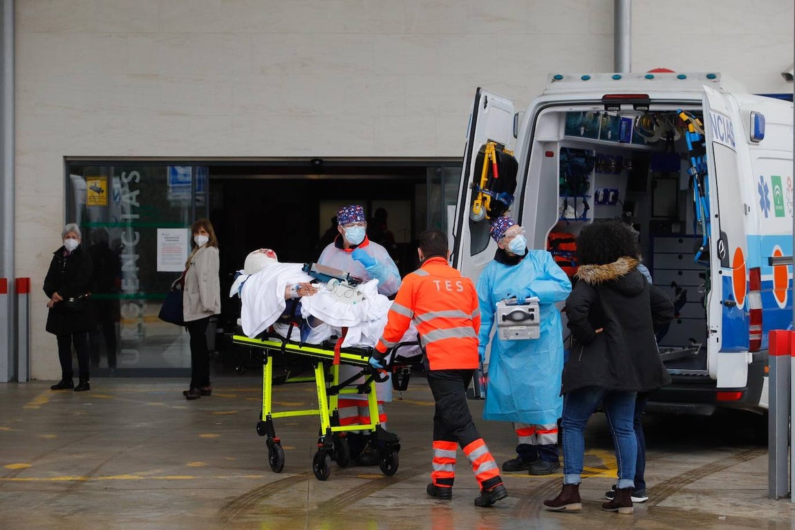 La alta actividad del Reina Sofía de Córdoba por el Covid-19, en imágenes