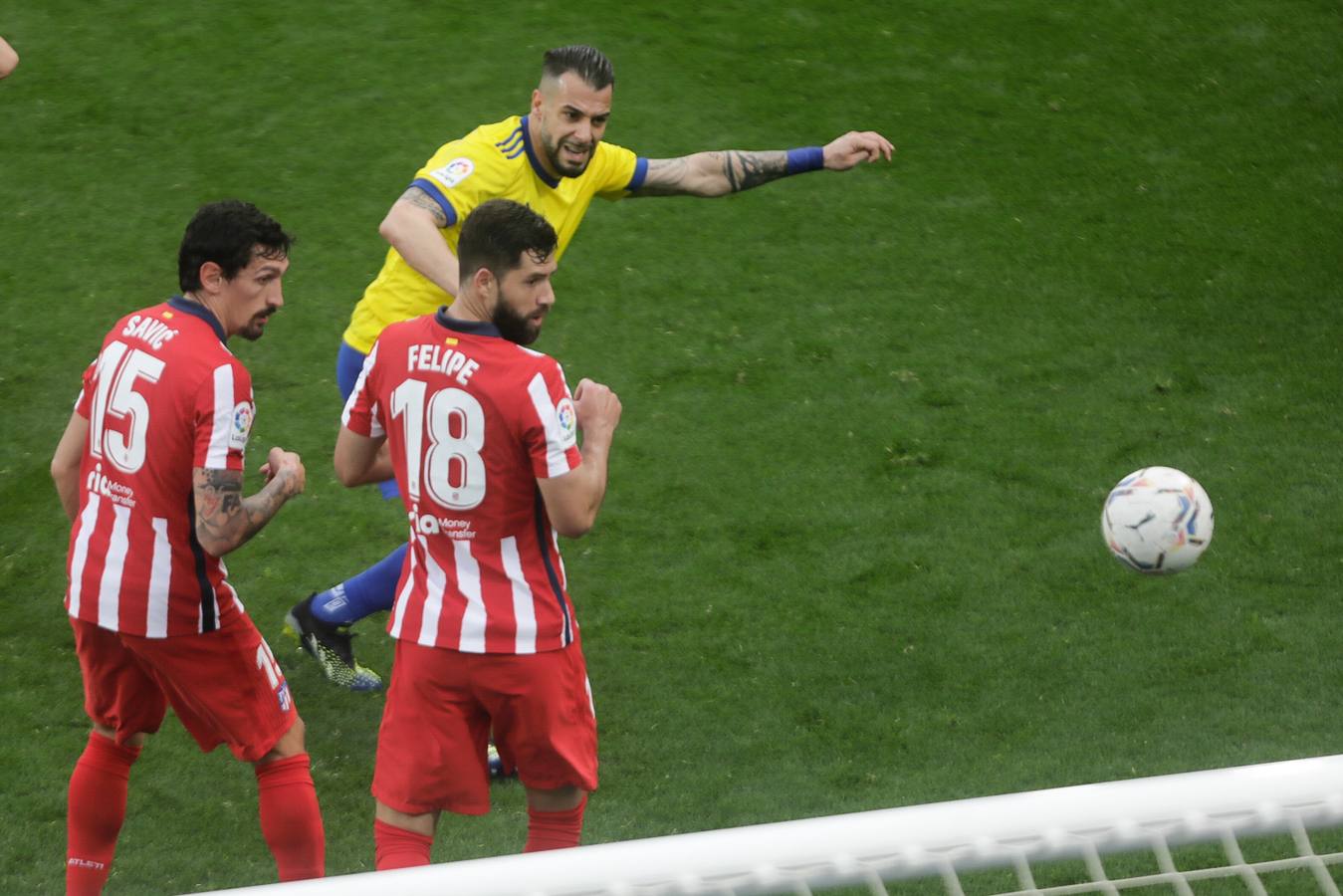 FOTOS: Las imágenes del Cádiz - Atlético