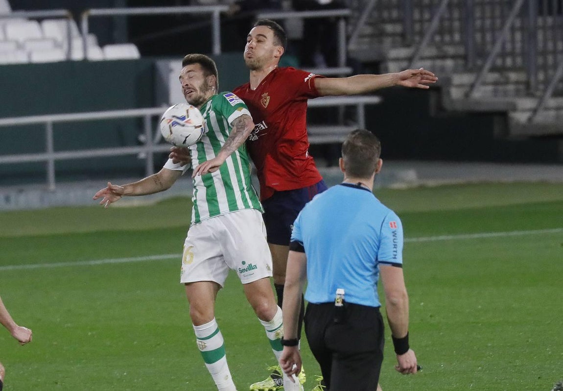 Las mejores imágenes del partido entre  Betis y Osasuna