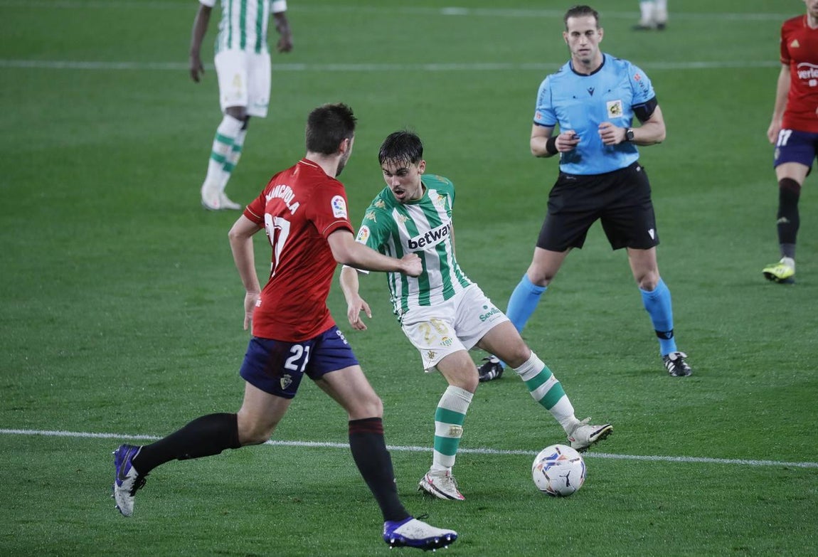 Las mejores imágenes del partido entre  Betis y Osasuna