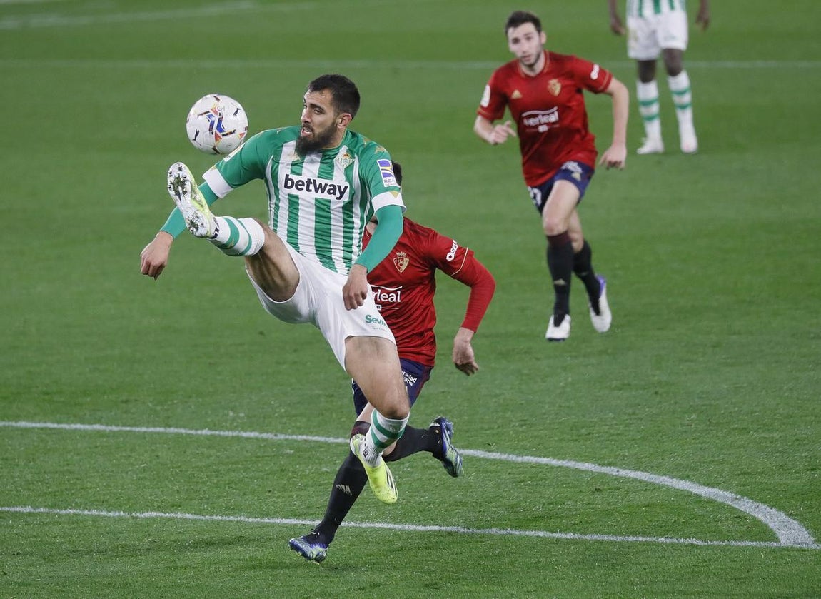Las mejores imágenes del partido entre  Betis y Osasuna