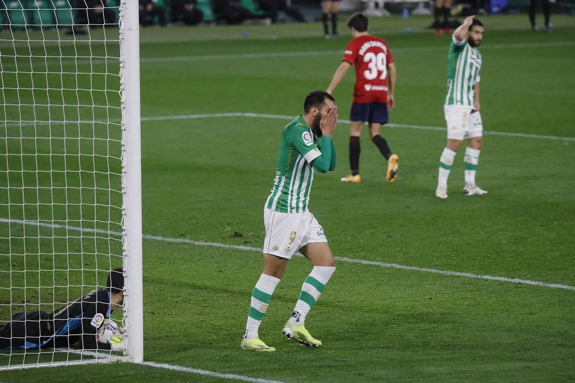 Las mejores imágenes del partido entre  Betis y Osasuna
