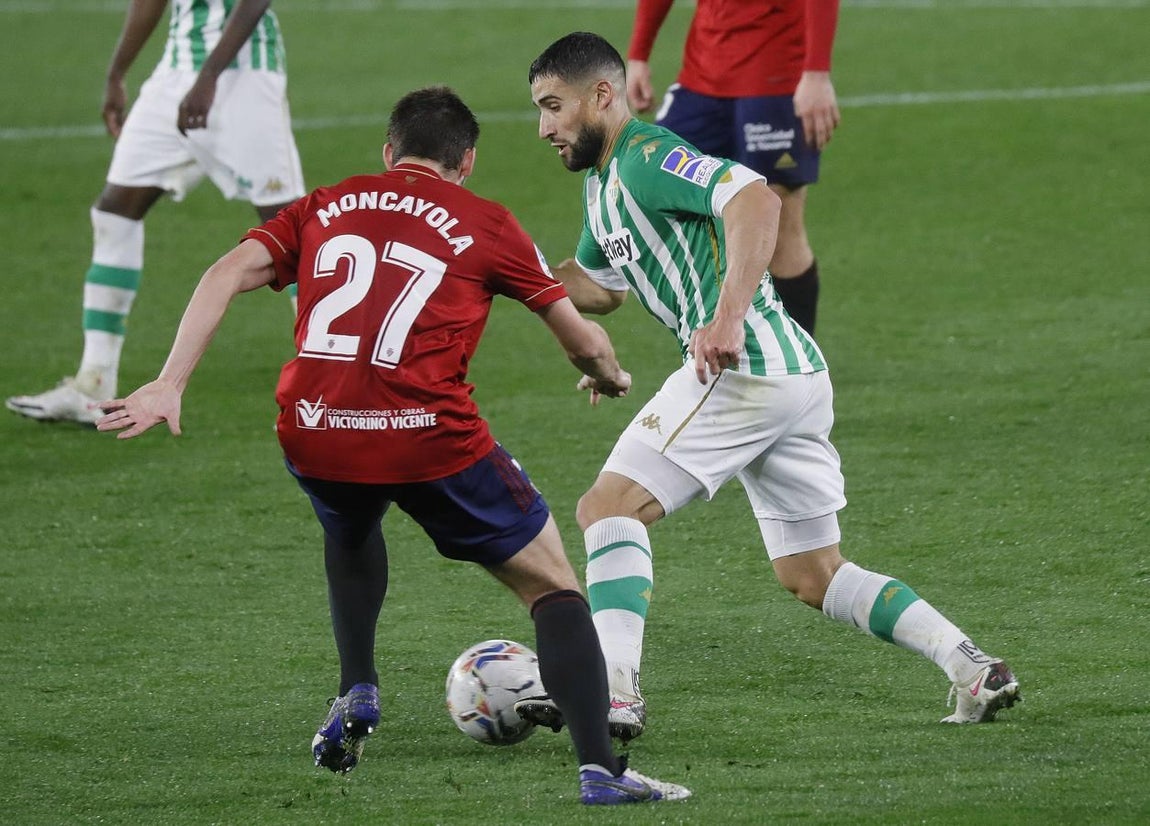 Las mejores imágenes del partido entre  Betis y Osasuna