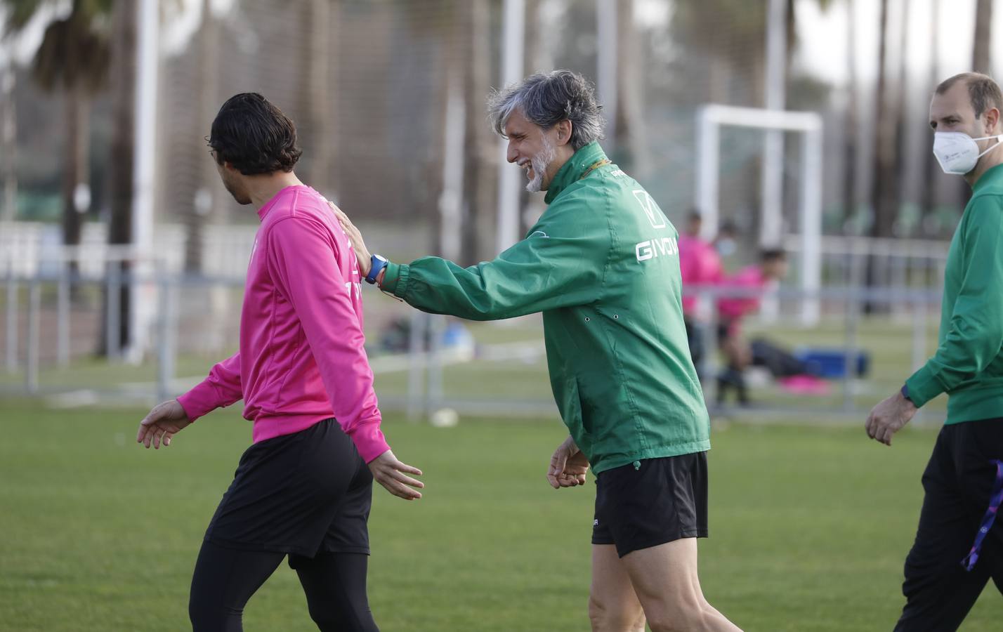 El primer día de Moussa Sidibé en el entreno del Córdoba CF, en imágenes