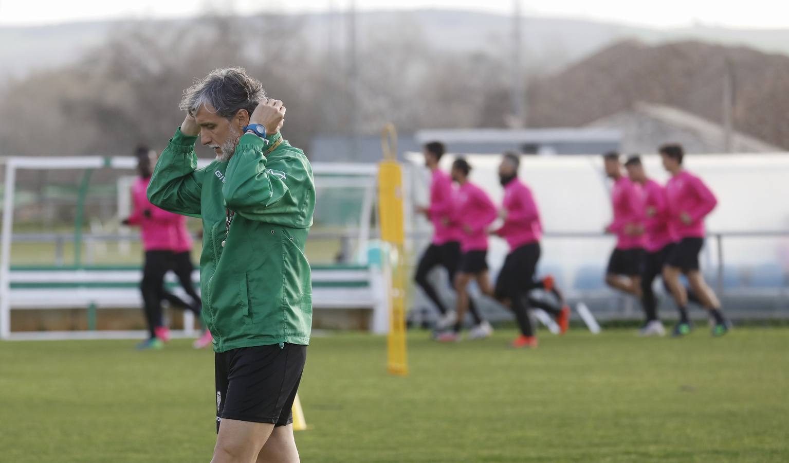 El primer día de Moussa Sidibé en el entreno del Córdoba CF, en imágenes