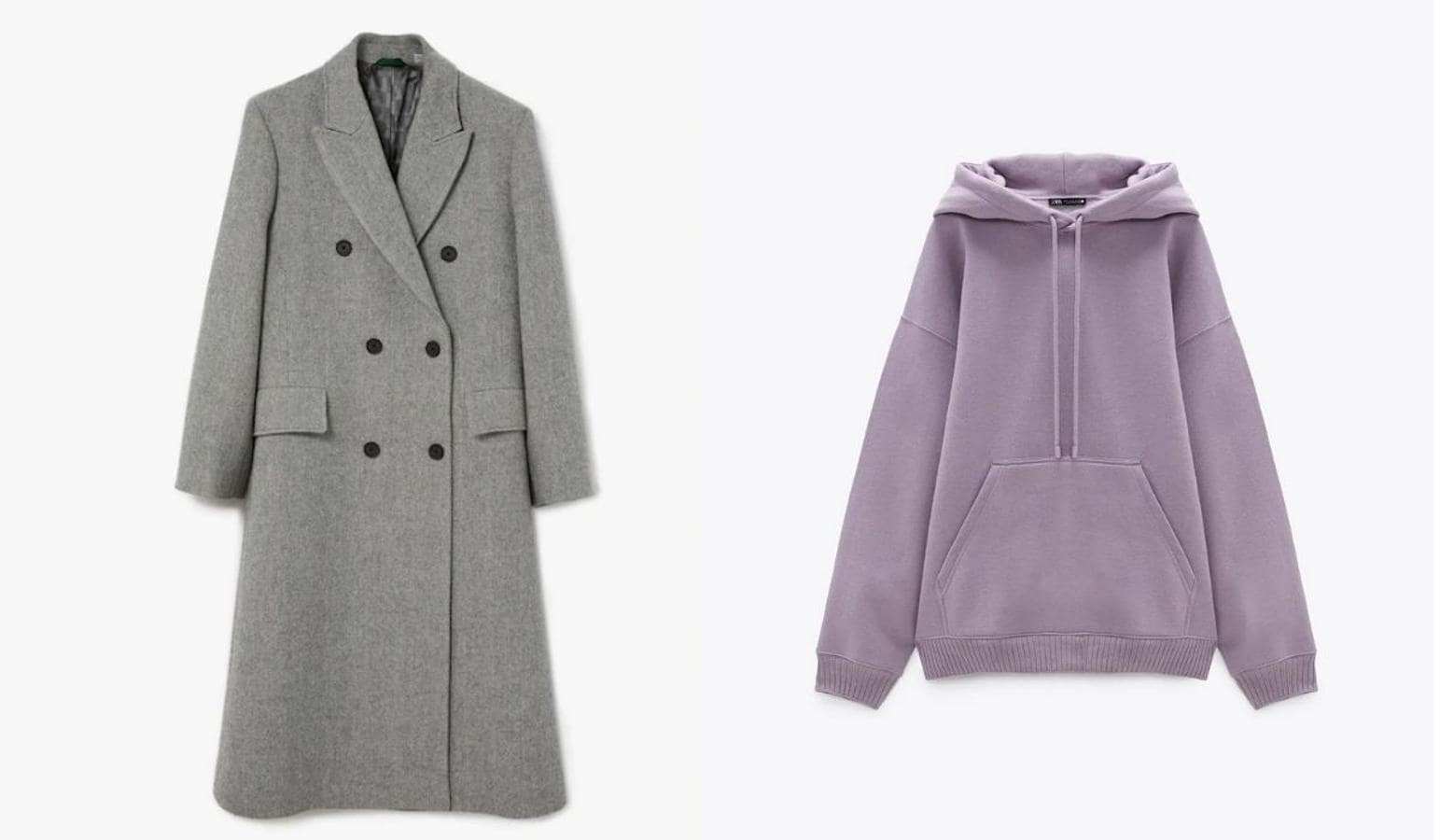 Abrigo y sudadera, la combinación de moda: siete propuestas ganadoras