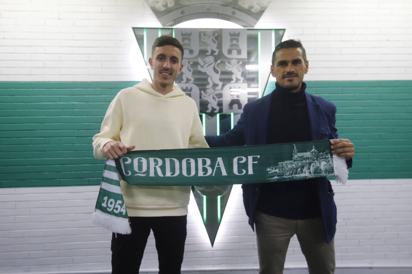 La presentación de Alberto Ródenas en el Córdoba CF, en imágenes