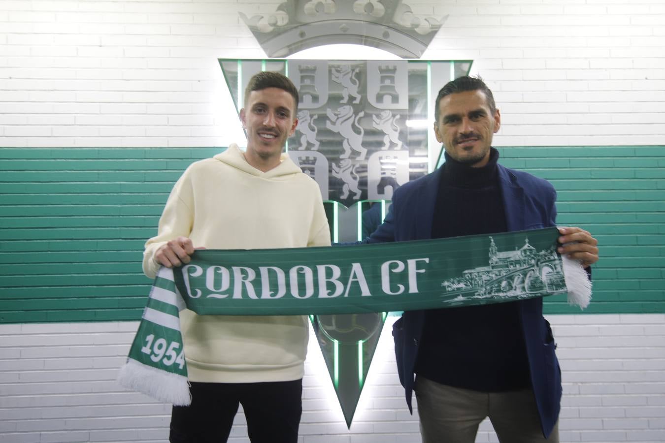 La presentación de Alberto Ródenas en el Córdoba CF, en imágenes