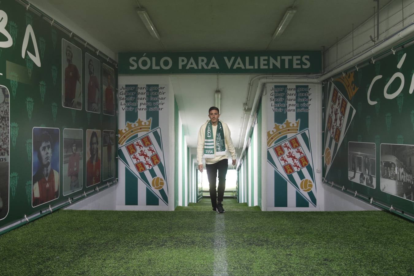 La presentación de Alberto Ródenas en el Córdoba CF, en imágenes