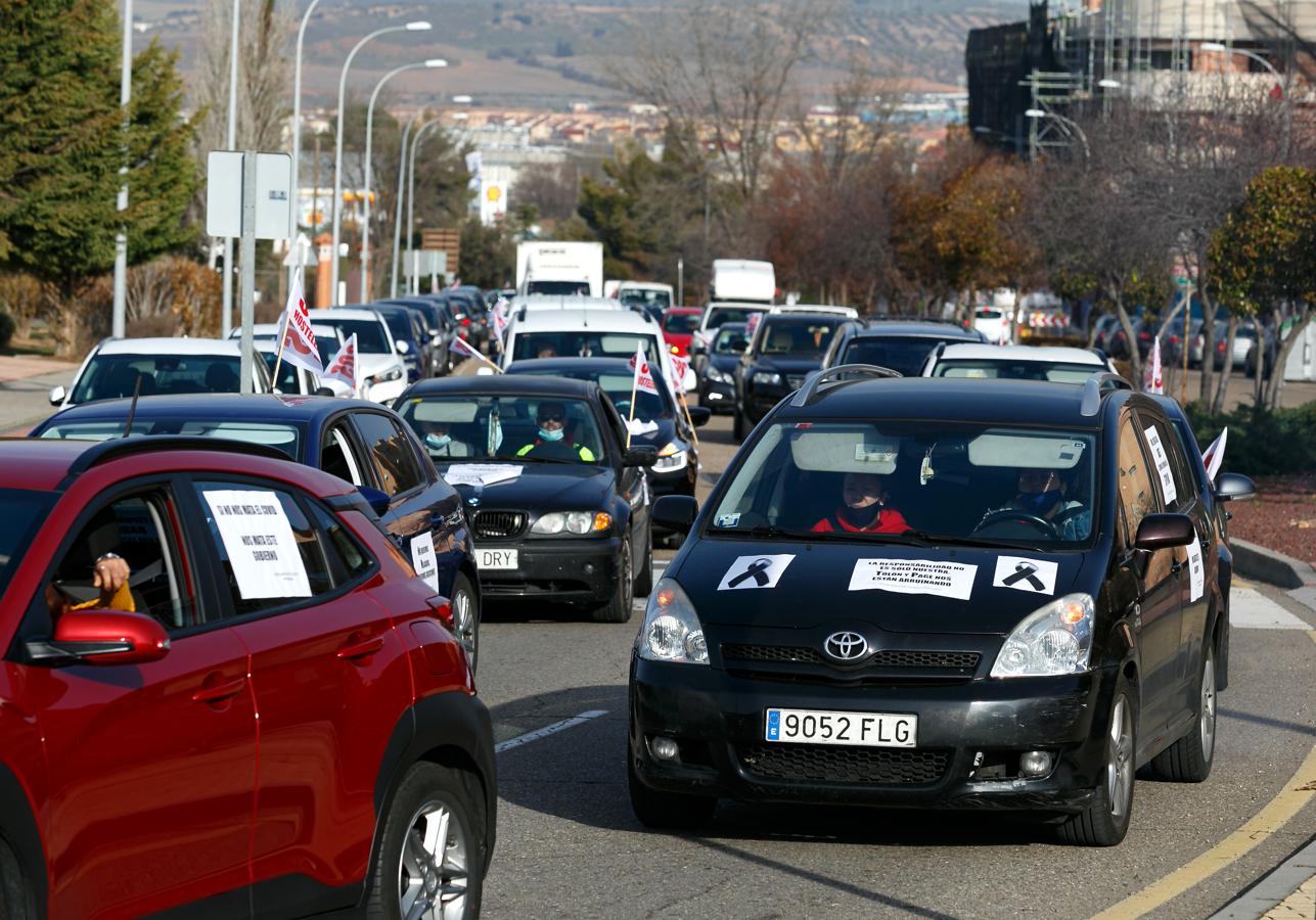 Segunda manifestación de los hoteleros de Toledo para reclamar soluciones