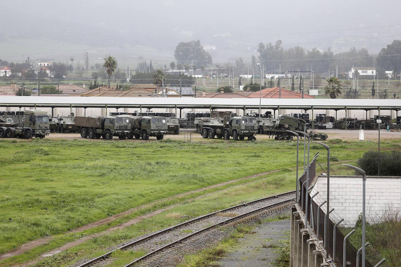 Los terrenos de la futura base logística del Ejército de Tierra en Córdoba, en imágenes