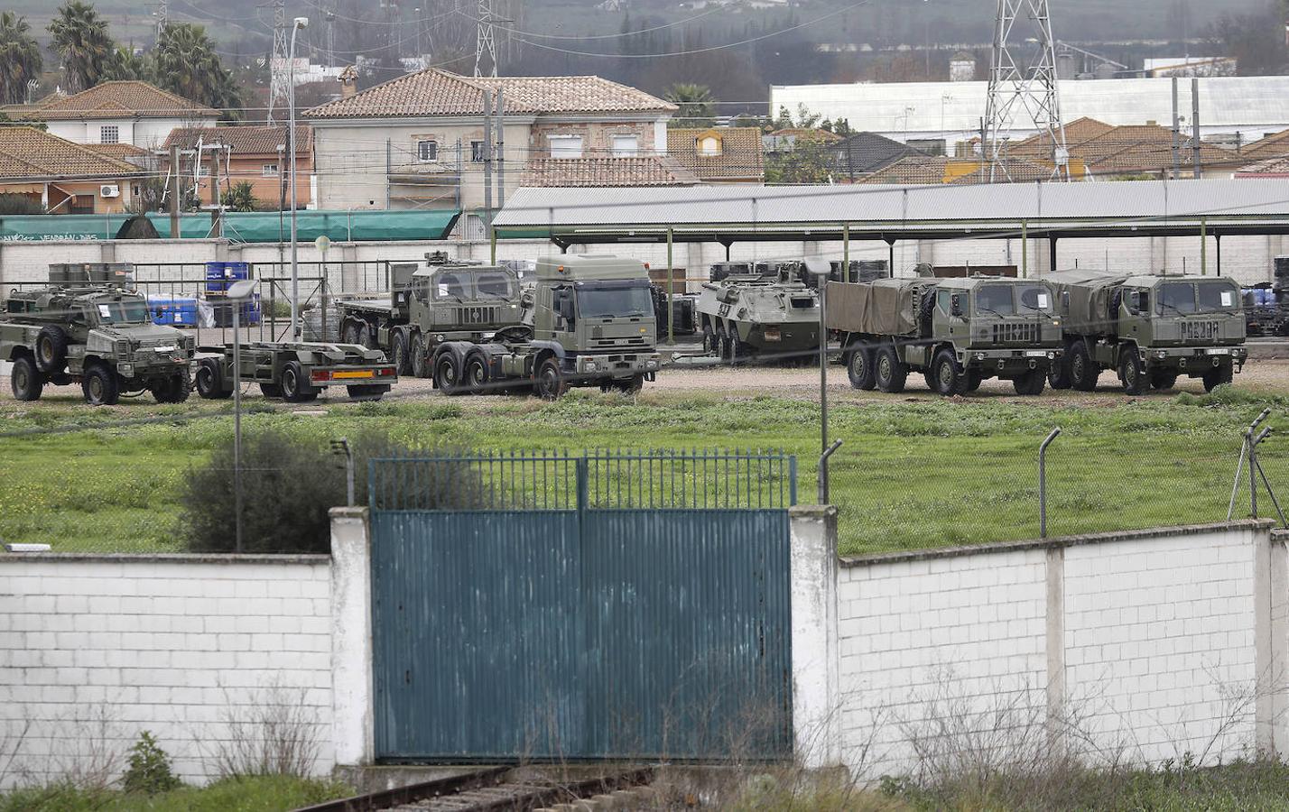 Los terrenos de la futura base logística del Ejército de Tierra en Córdoba, en imágenes