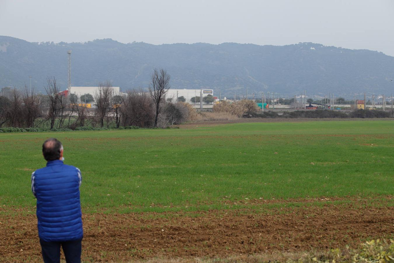 Los terrenos de la futura base logística del Ejército de Tierra en Córdoba, en imágenes