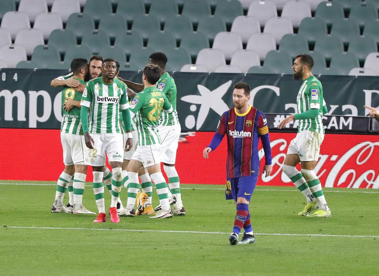 Las mejores imágenes del partido entre el Betis y el Barcelona