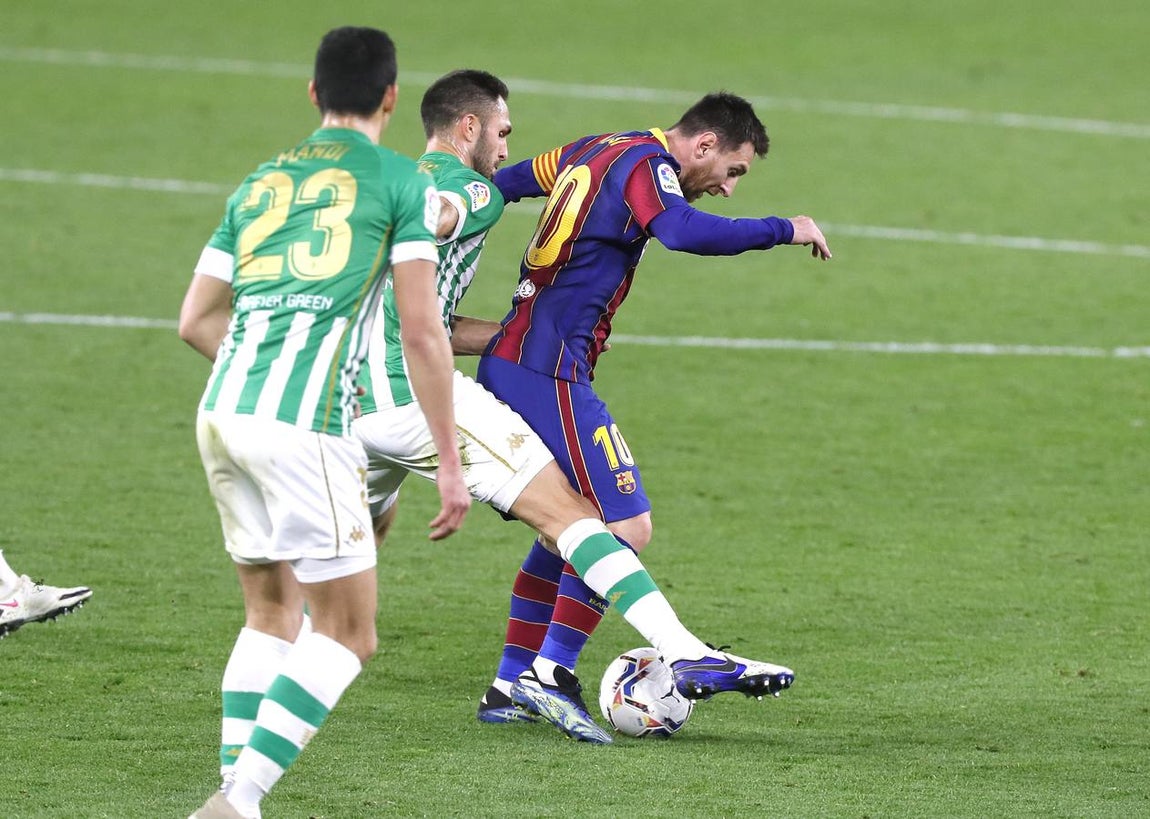 Las mejores imágenes del partido entre el Betis y el Barcelona