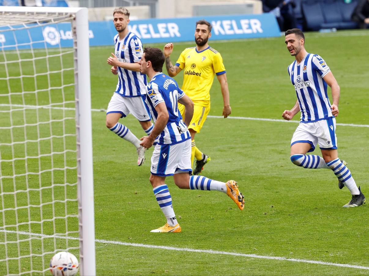 FOTOS: Las imágenes del Real Sociedad - Cádiz