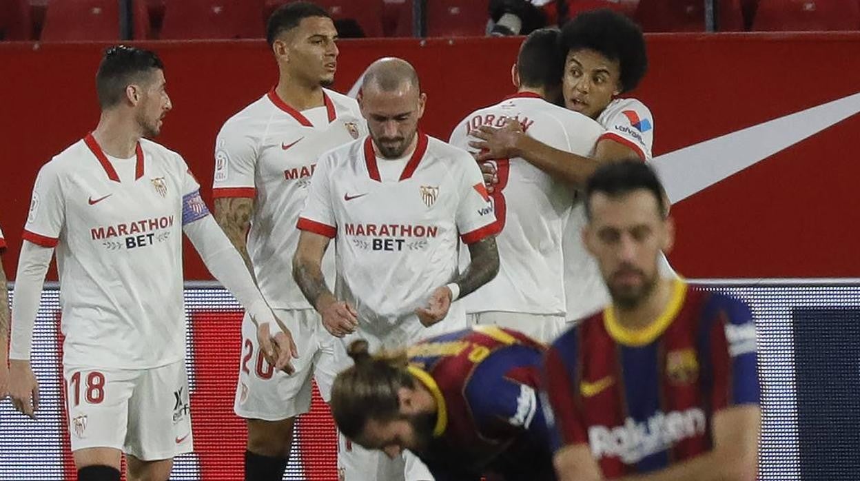 Fotogalería: Las mejores imágenes del Sevilla-Barcelona