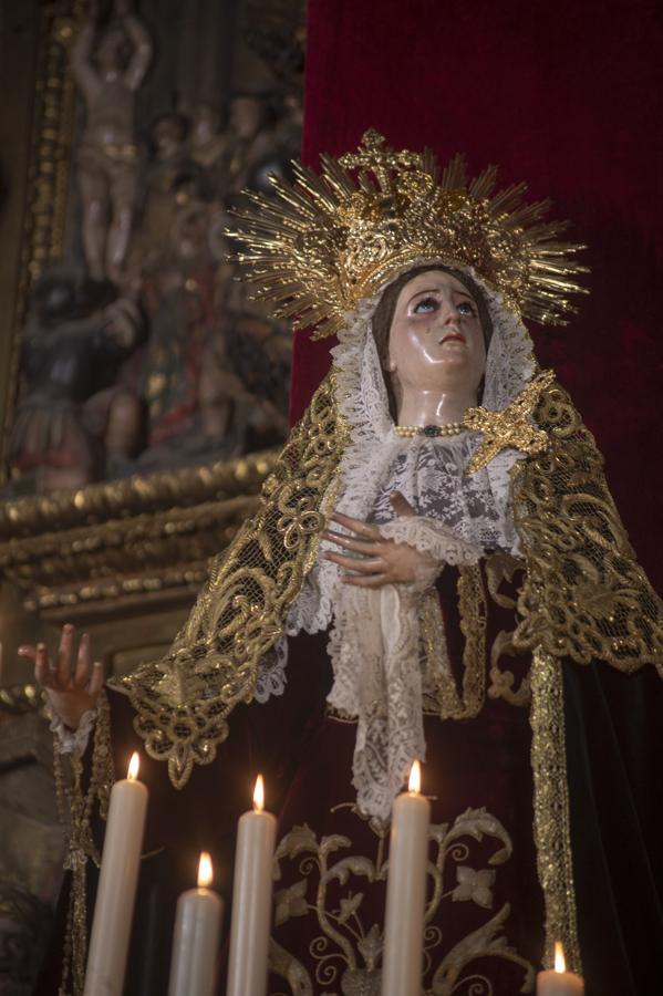 Altar de quinario del Cristo de las Siete Palabras