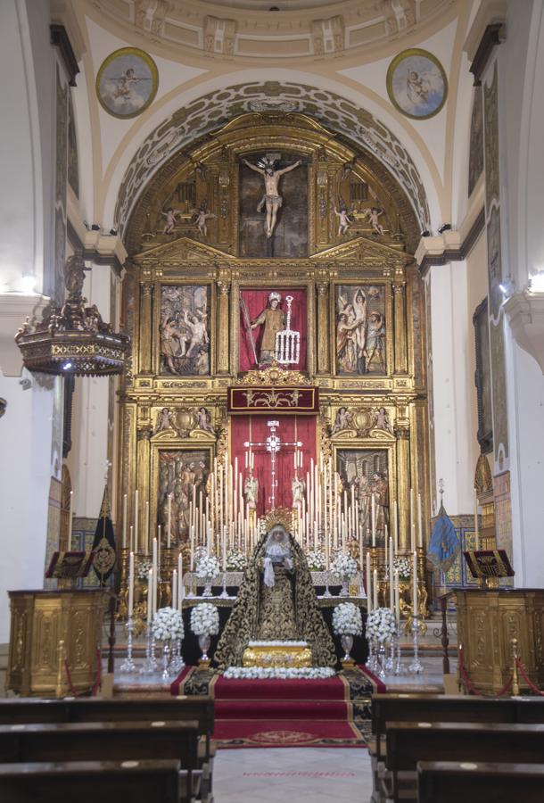 La veneración de la Soledad de SAn Lorenzo