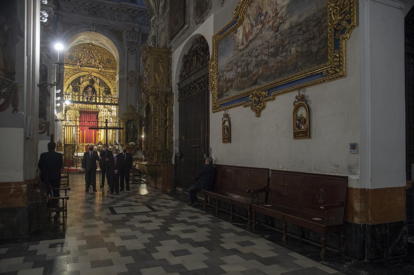 El vía crucis del Calvario