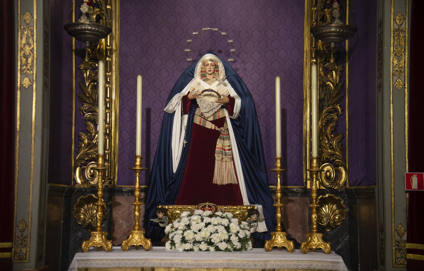 El altar de Cuaresma del Cristo de la Fundación de los Negritos