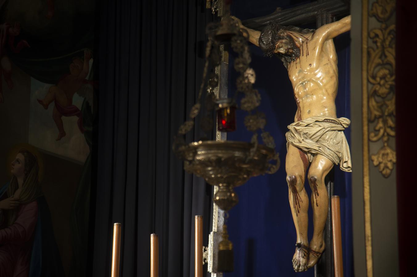 El altar de Cuaresma del Cristo de la Fundación de los Negritos