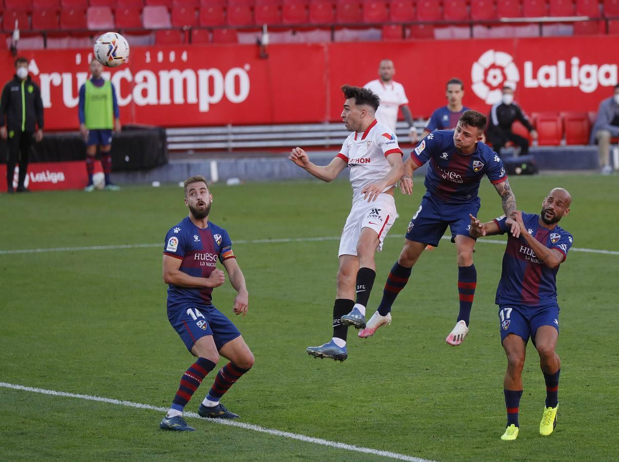 Las mejores imágenes del partido entre el Sevilla F.C. y el Huesca