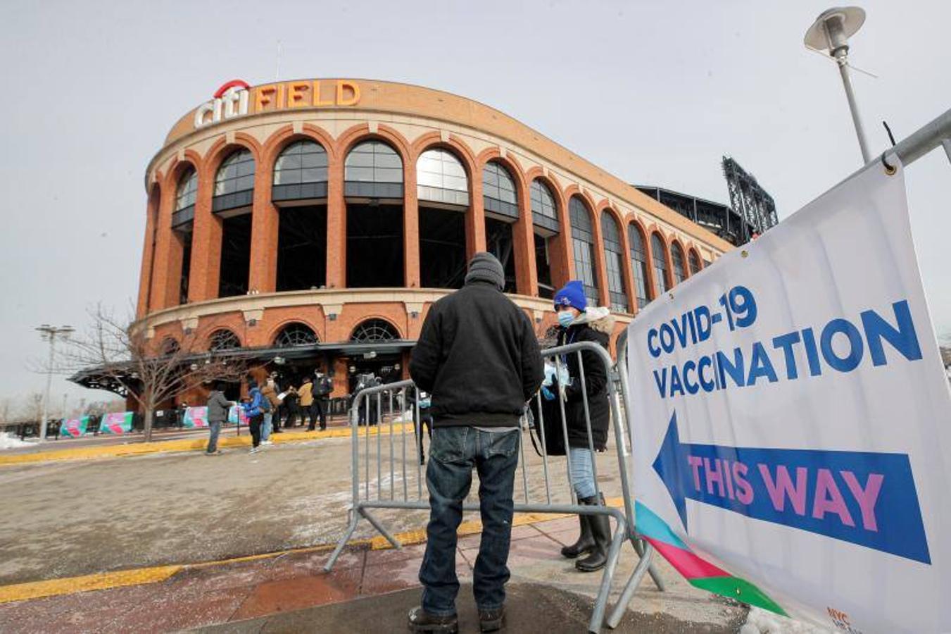 Citi Field Stadium en Queens (Nueva York, EE.UU.), estadio en el que juegan los New York Mets. 