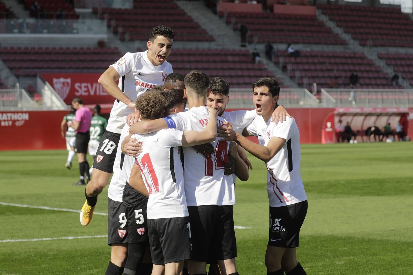 En imágenes, el Sevilla Atlético - Córdoba CF