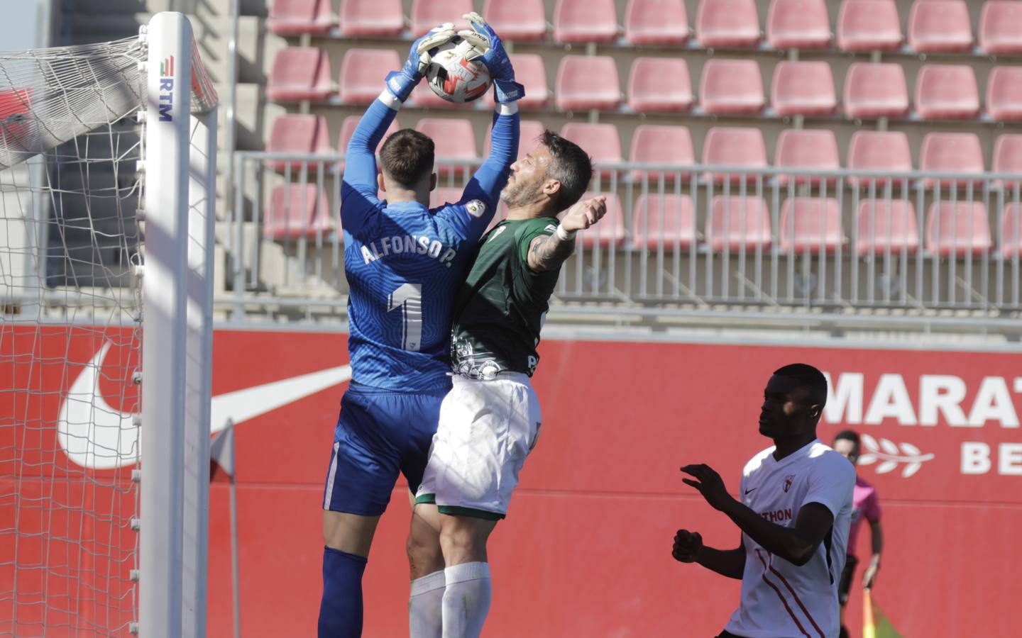 En imágenes, el Sevilla Atlético - Córdoba CF