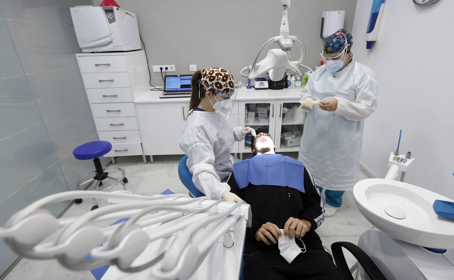 El día a día de los dentistas de Córdoba, en imágenes