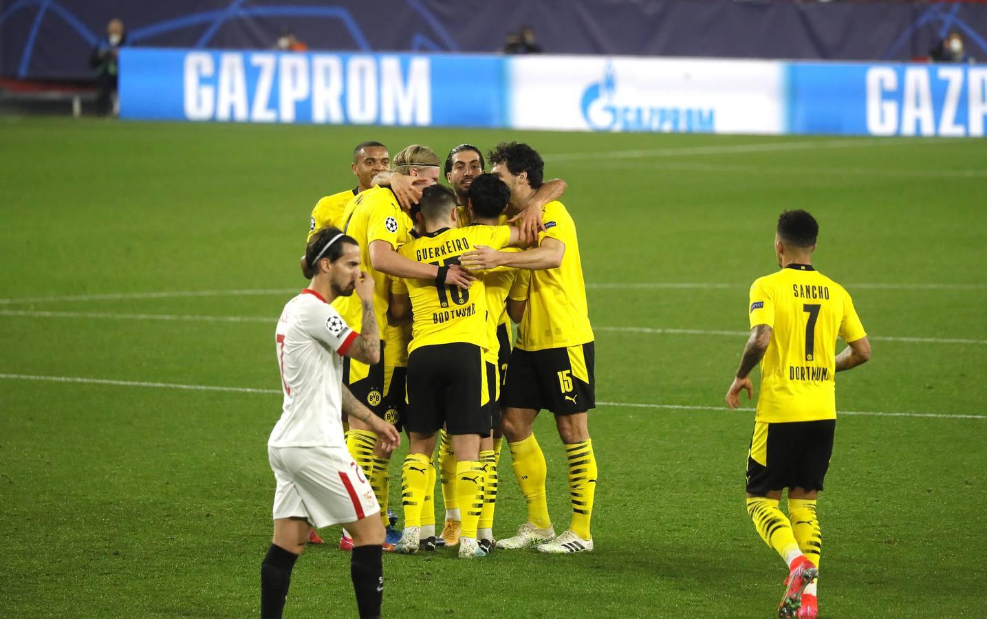 Las mejores imágenes del encuentro entre el Sevilla F.C. y el Borussia Dortmund