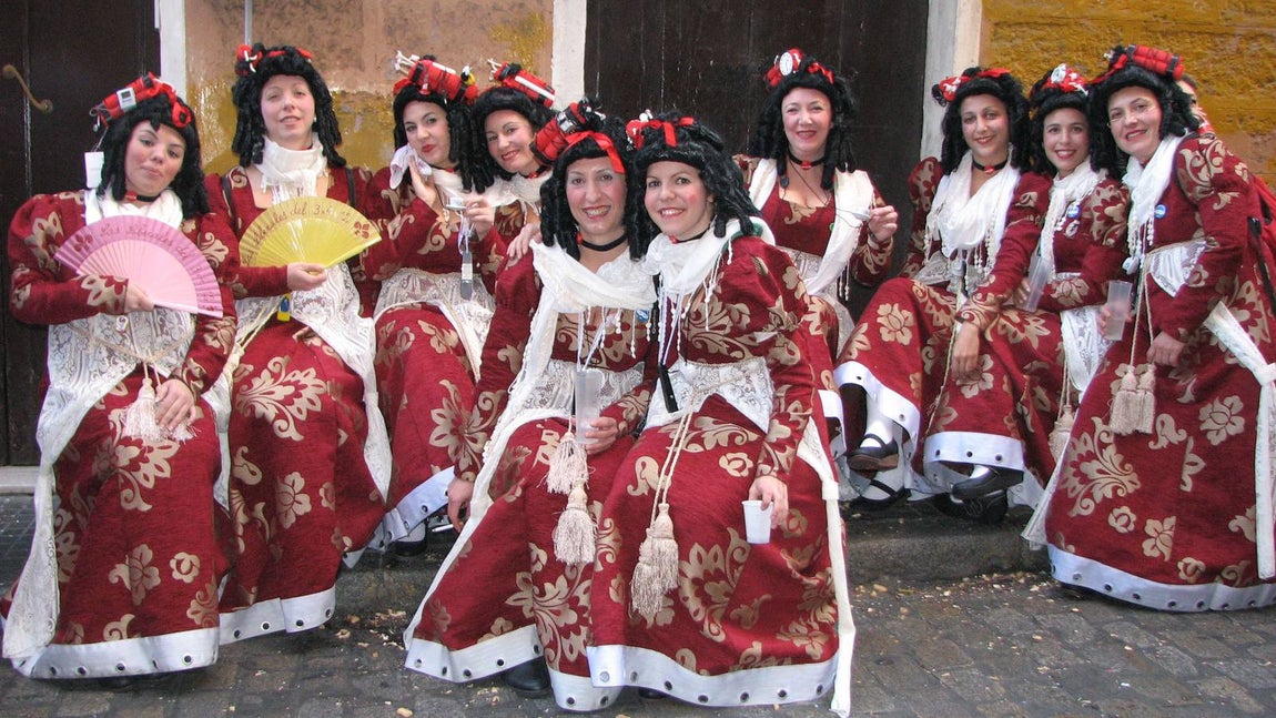 La chirigota callejera 'Las liberales del 3x4... 12'