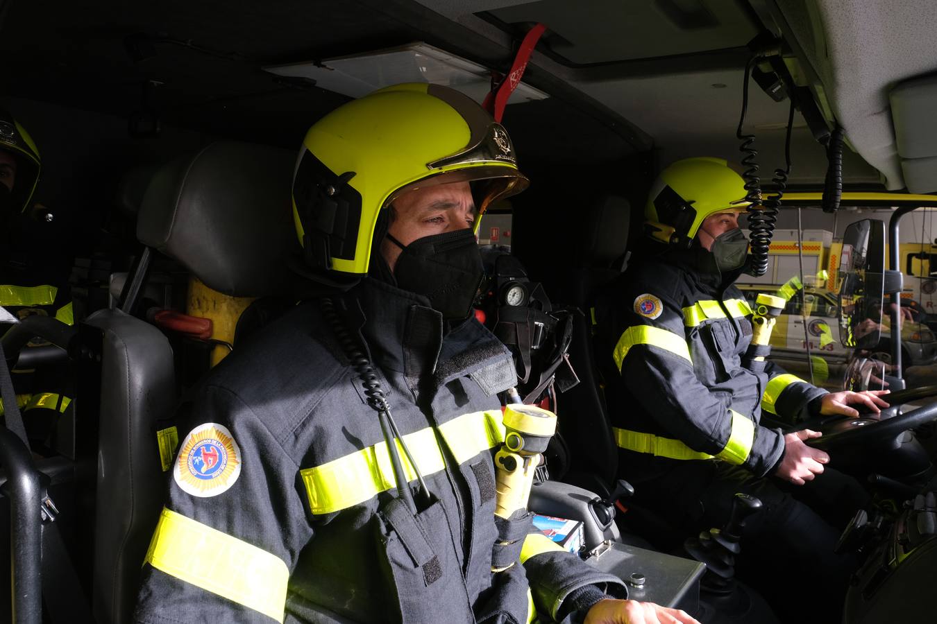 FOTOS: Bomberos del Consorcio Provincial en el parque de Cádiz