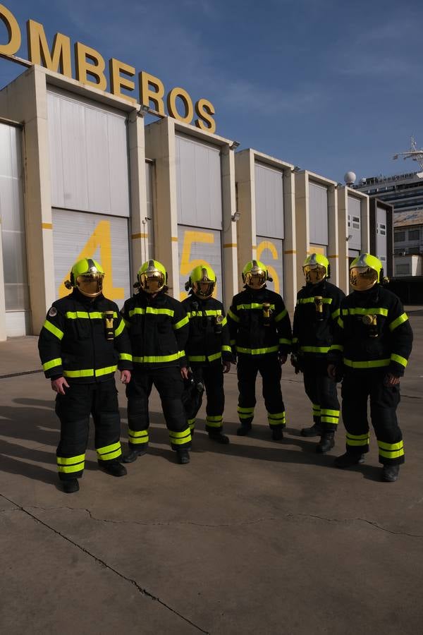 FOTOS: Bomberos del Consorcio Provincial en el parque de Cádiz