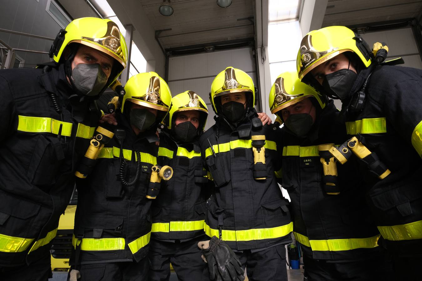 FOTOS: Bomberos del Consorcio Provincial en el parque de Cádiz