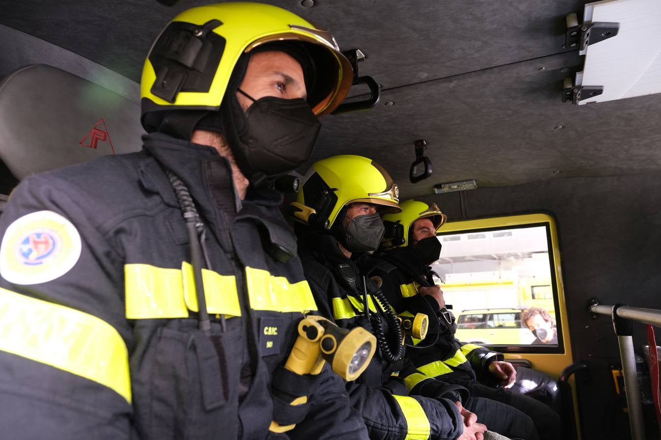 FOTOS: Bomberos del Consorcio Provincial en el parque de Cádiz