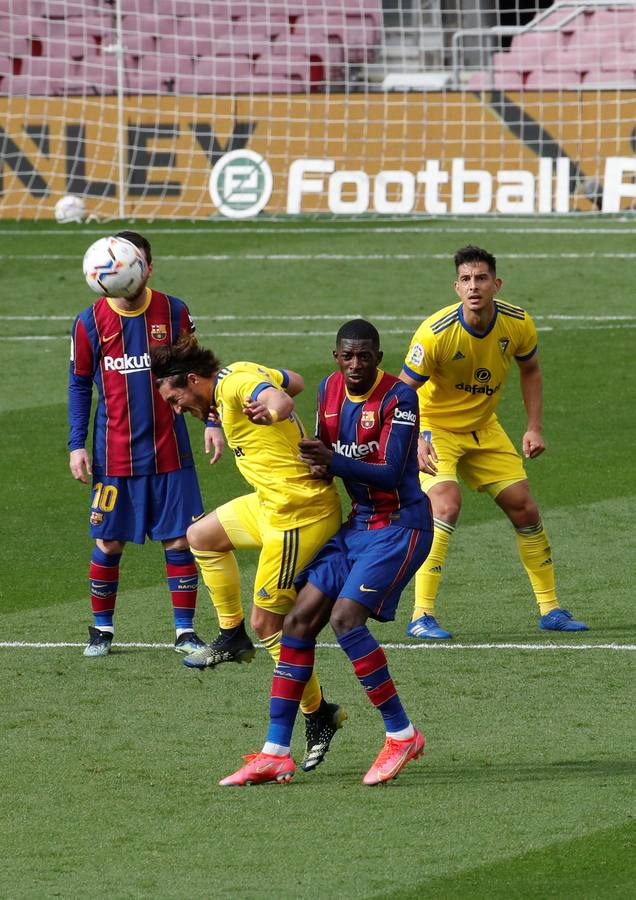 FOTOS: Las imágenes del empate del Cádiz en Barcelona