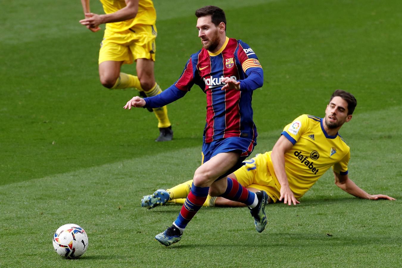 FOTOS: Las imágenes del empate del Cádiz en Barcelona