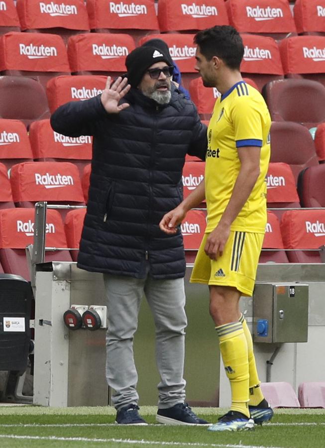 FOTOS: Las imágenes del empate del Cádiz en Barcelona