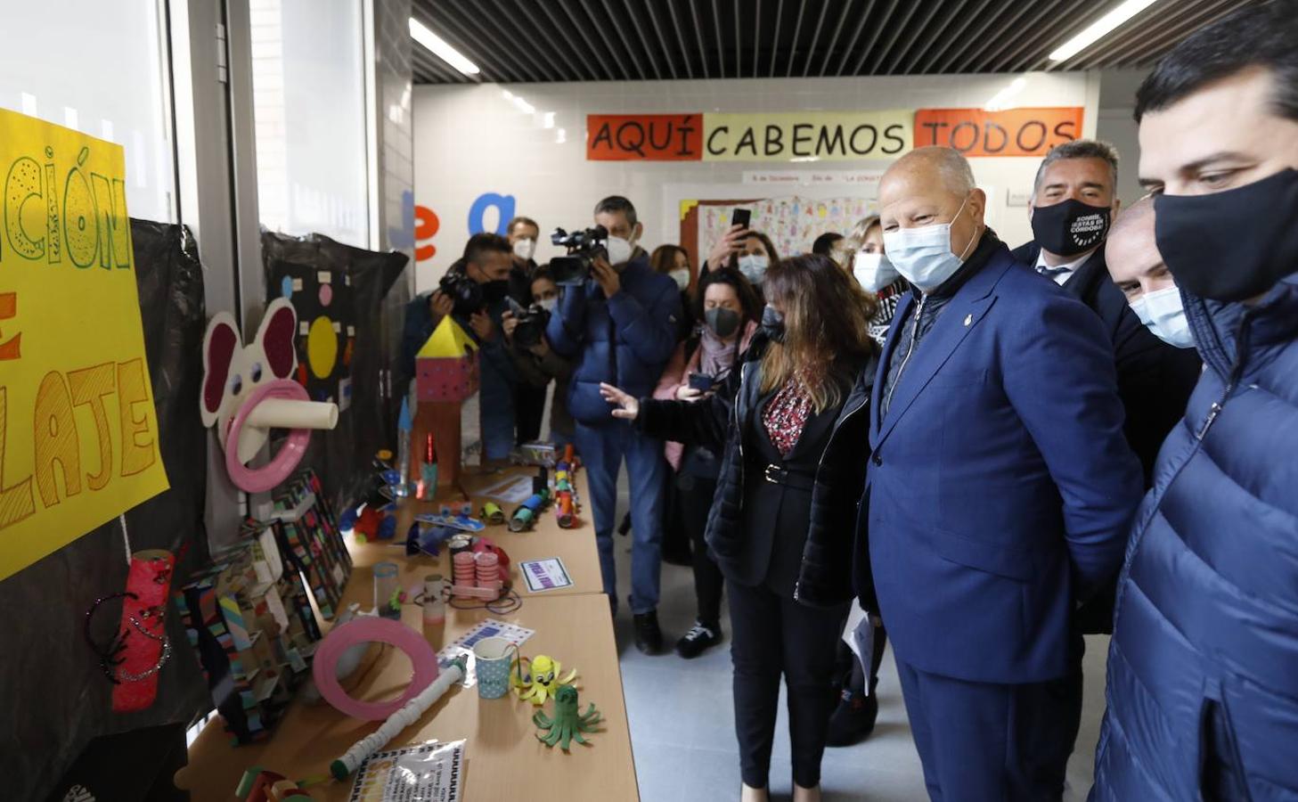 La inauguración oficial del colegio Turruñuelos de Córdoba, en imágenes