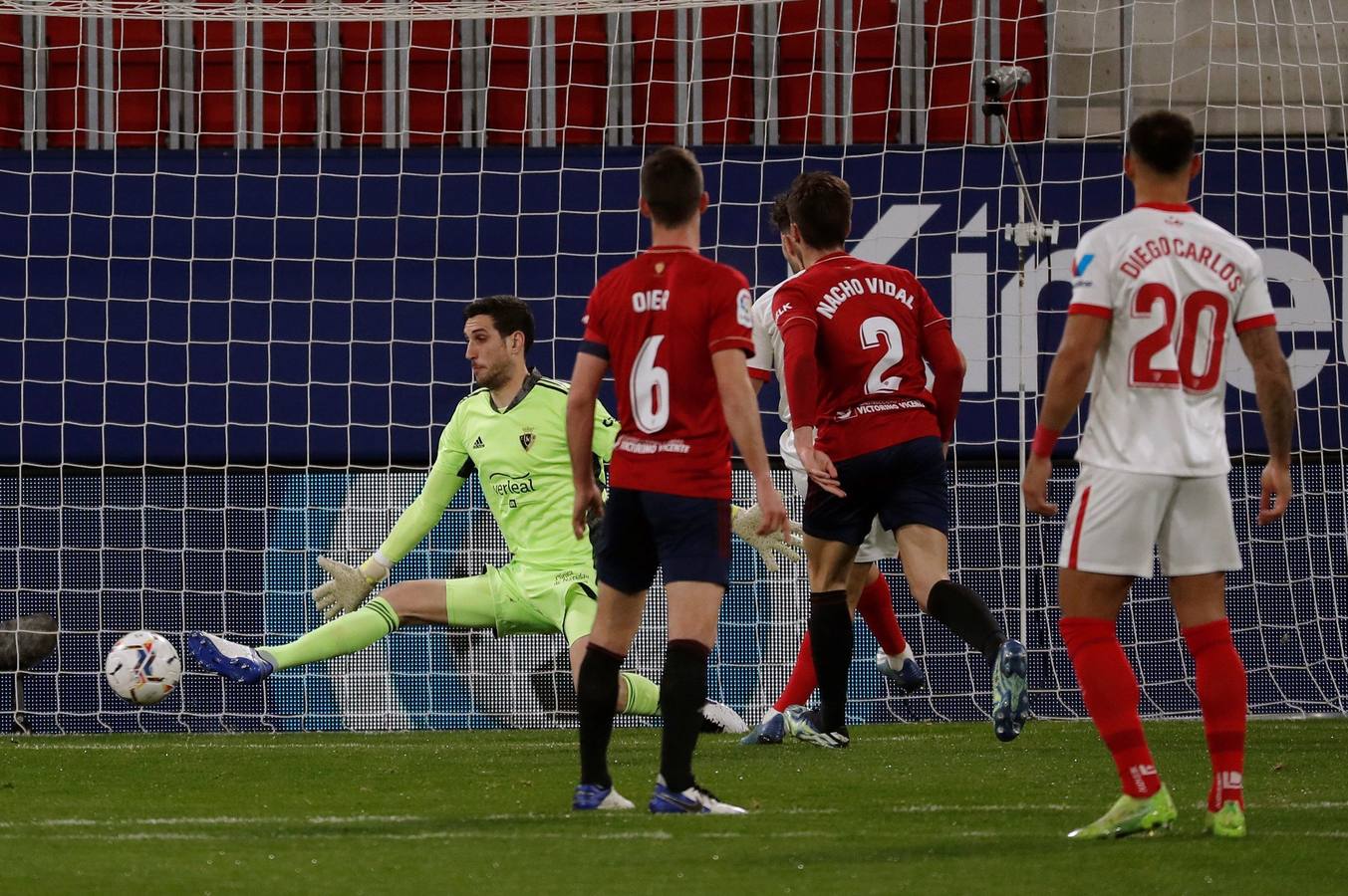 Fotogalería: Las mejores imágenes del Osasuna-Sevilla